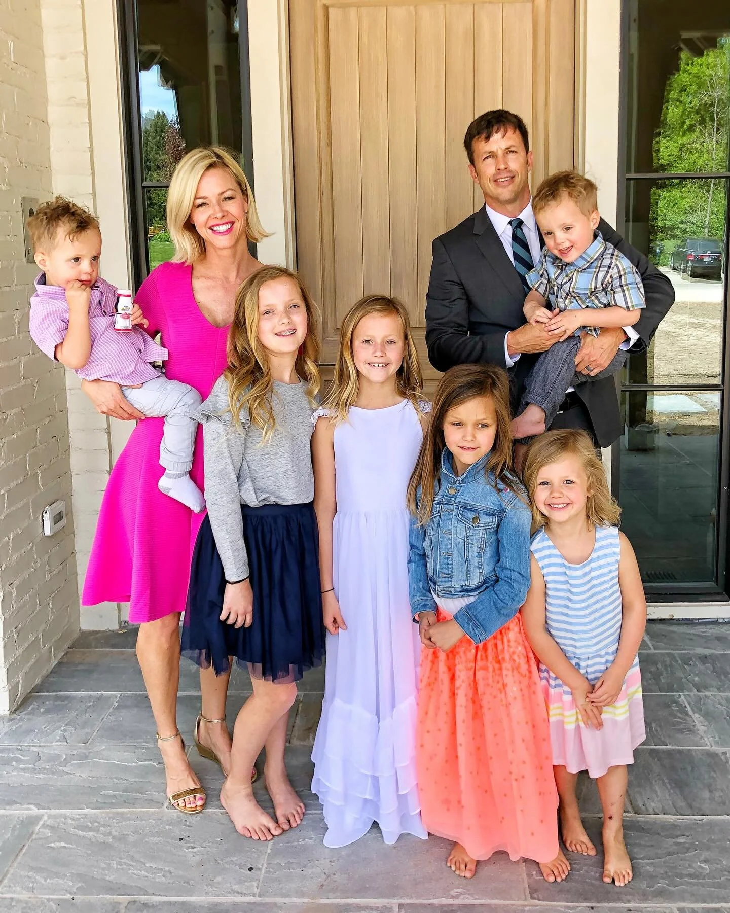 Eight years ago I thought motherhood would always look like this.

Toddlers on hips. Car seats. Tangled hair. Missing teeth. Baptisms and bandaids. Nightmares in the middle of the night. Sticky counters. Little kid problems.

At the time it felt heav