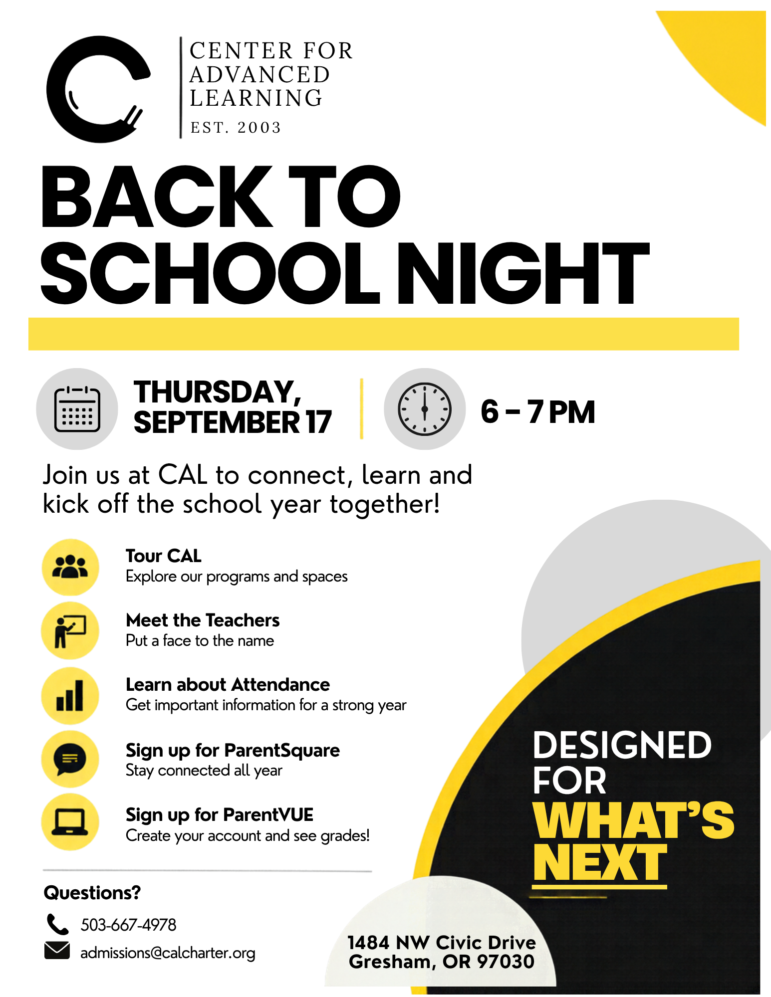 CAL Open House