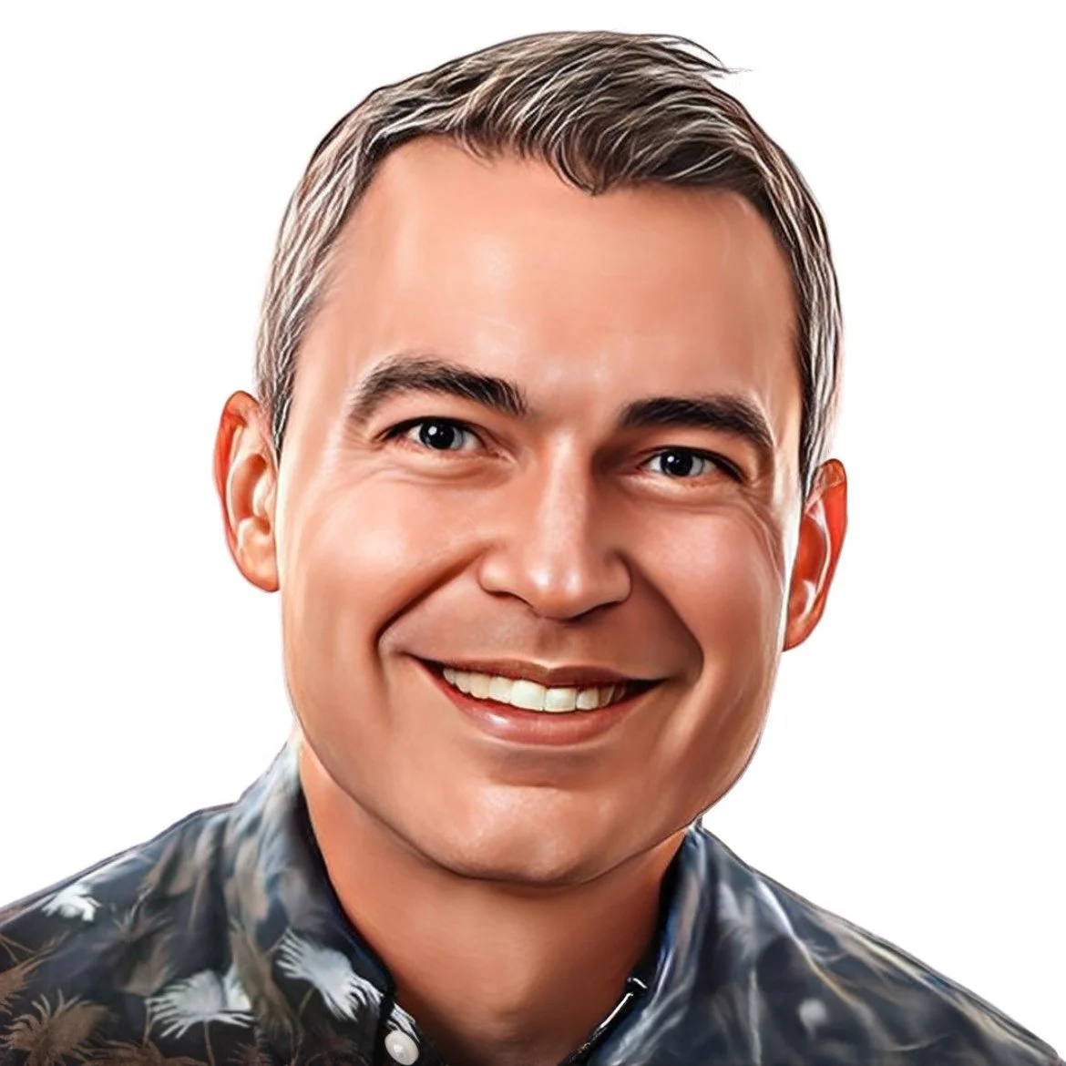 portrait of media lab instructor Robert Bielling