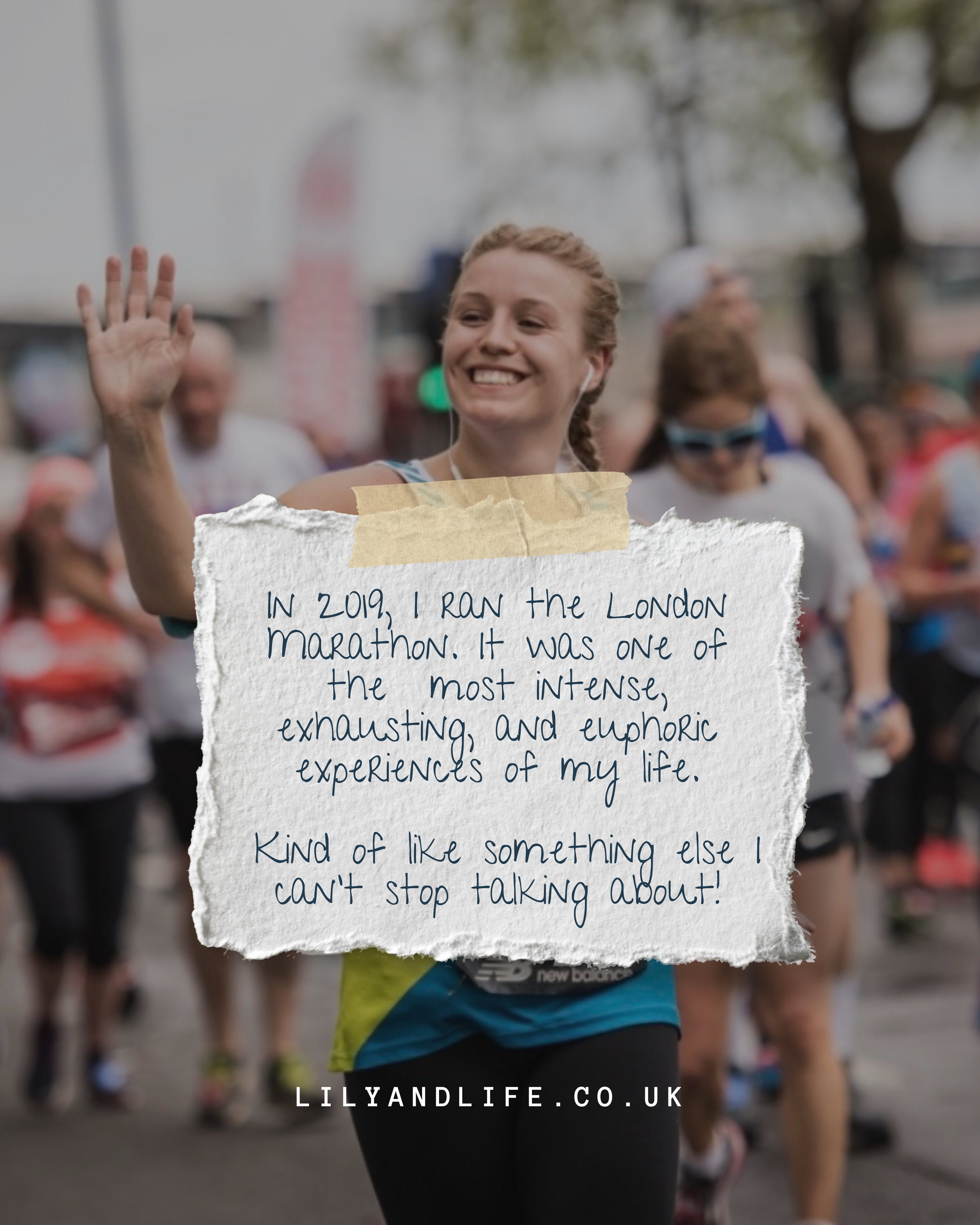 What’s harder, running the London Marathon or giving birth?