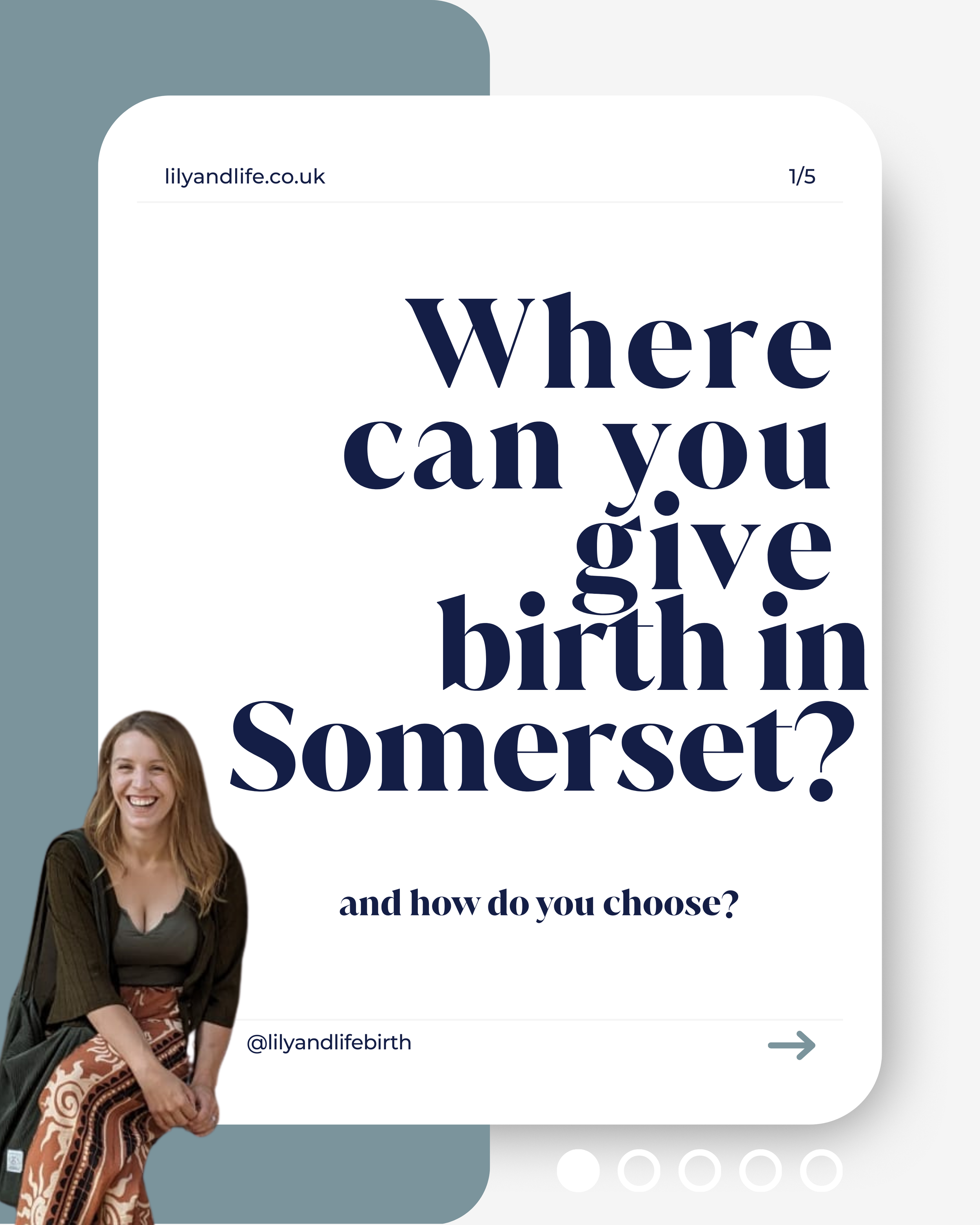 Where can you give birth in Somerset?