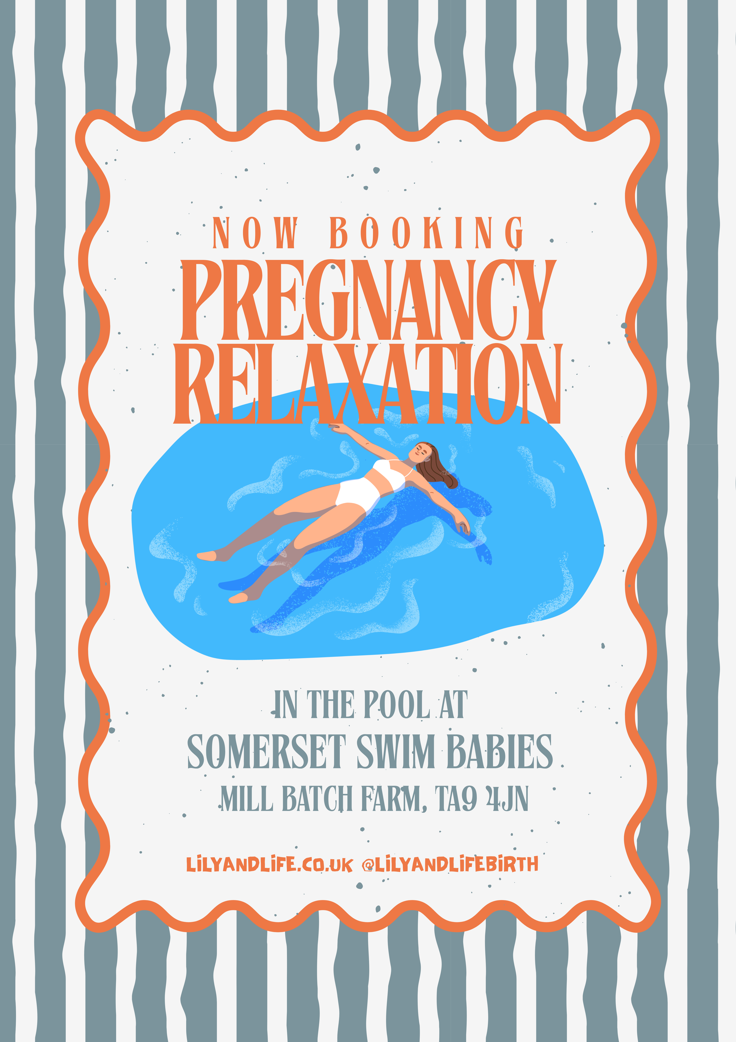 Floating Pregnancy Relaxation at Somerset Swim Babies
