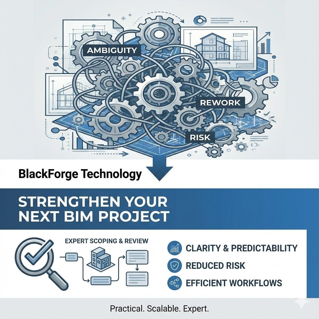 Strengthen Your Next BIM Project with Expert Scoping &amp; Review Support from BlackForge Technology