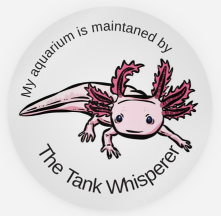 TTW Sticker - Axolotl