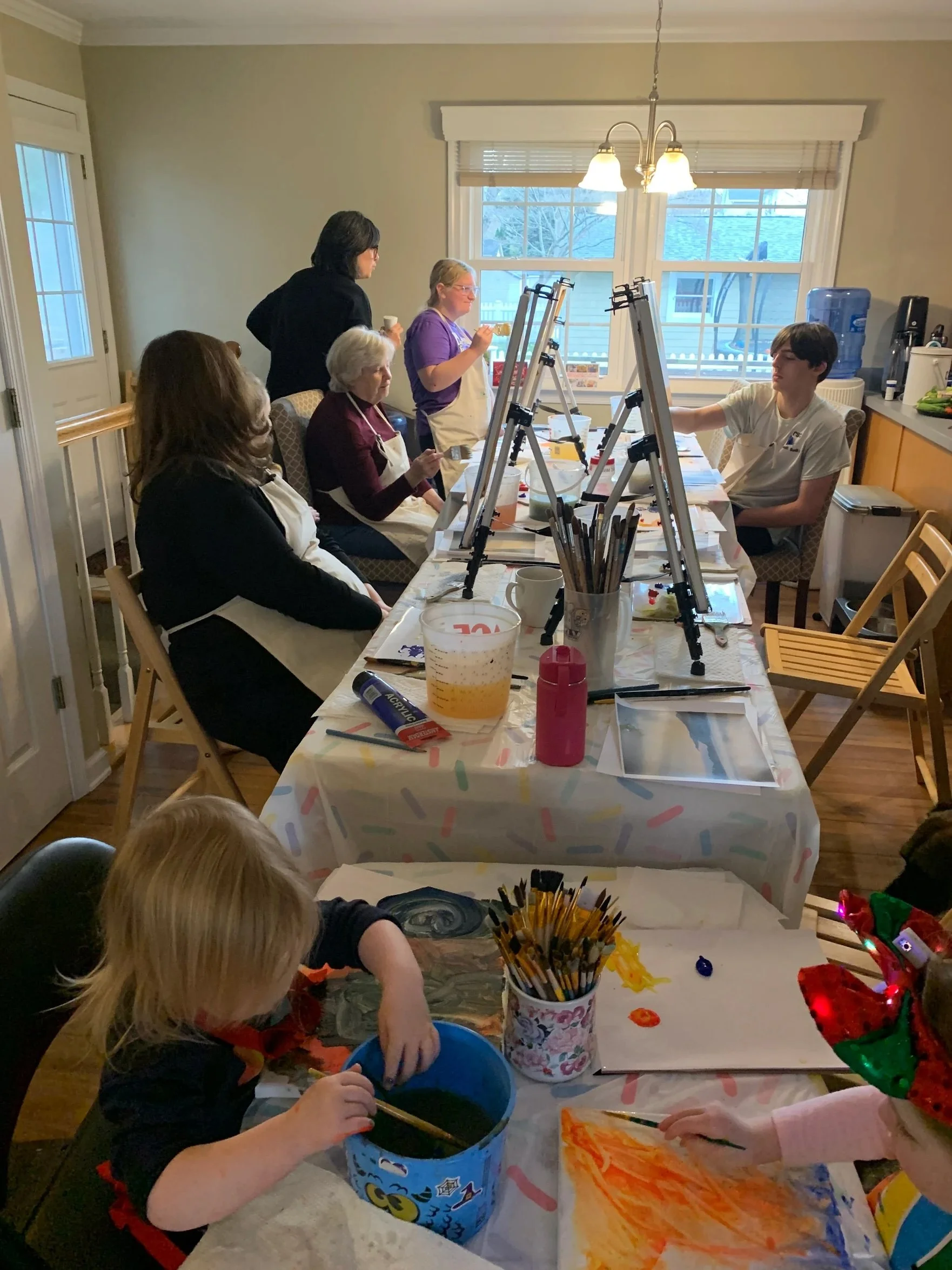 Traveling Paint Parties