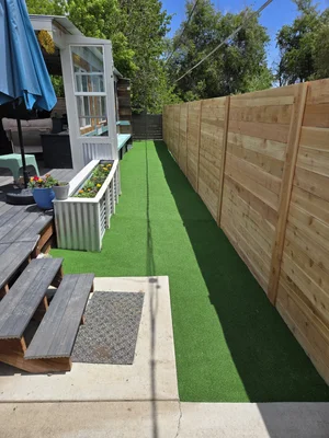 Landscaping result by reviewer Matt J.