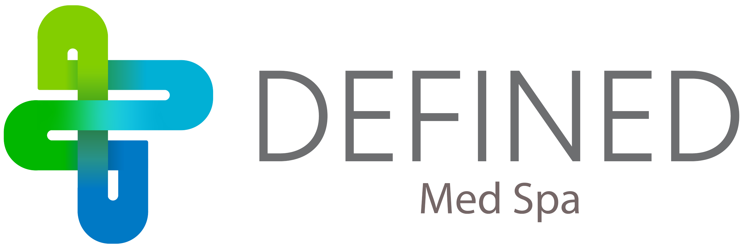 Clean, professional medical spa treatment room with neutral tones at Defined Medspa in Lake Forest