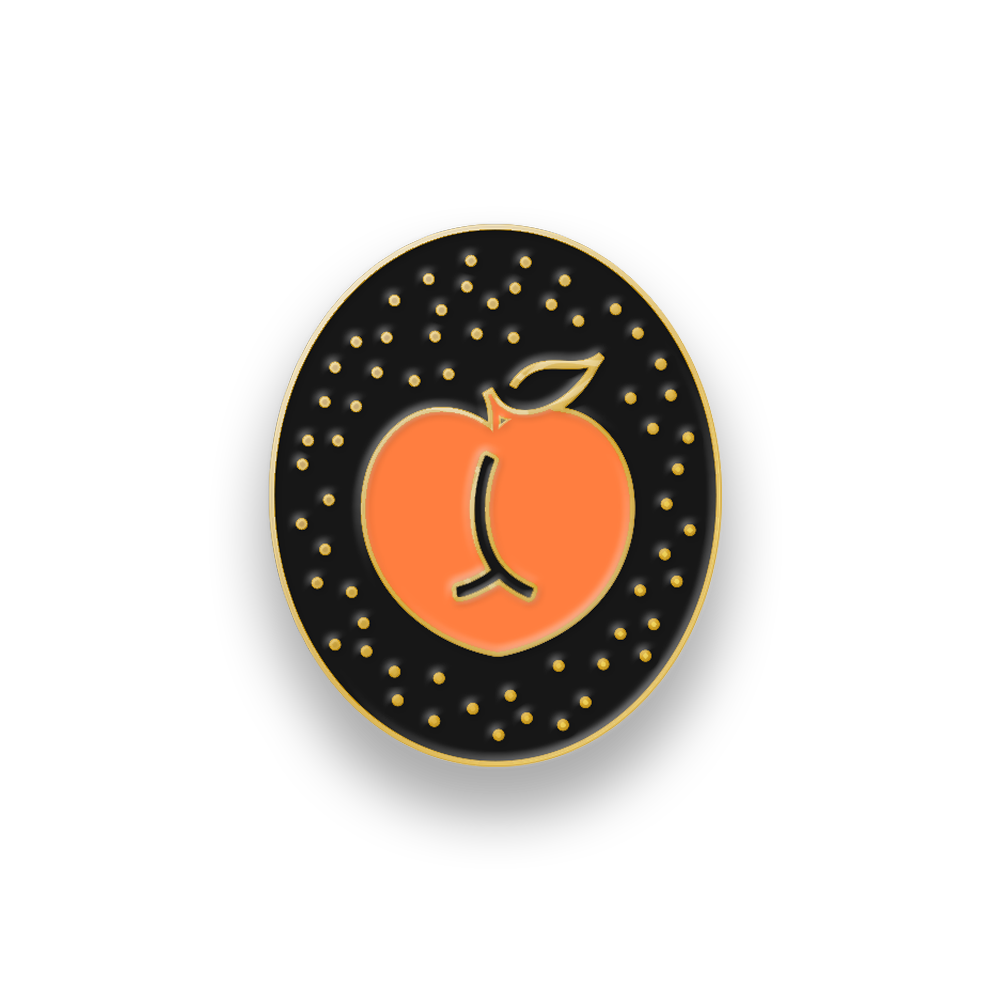 Galaxy Peach Pin
