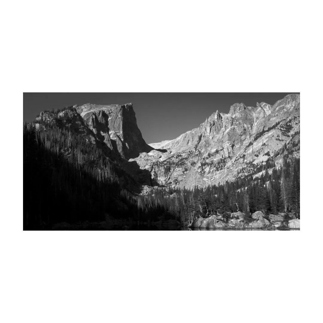 Hallet Peak & Dream Lake (Monochrome)