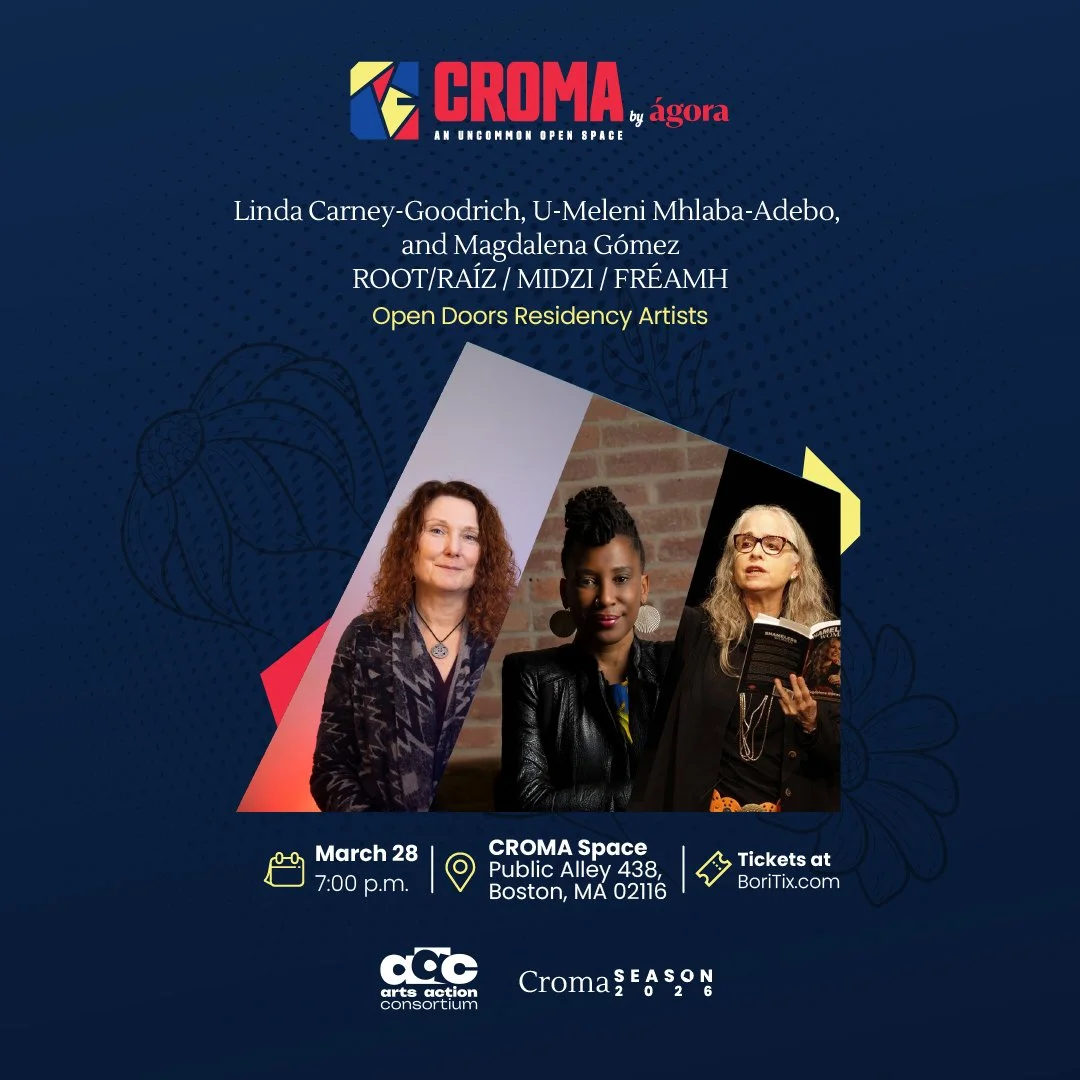 Open Doors Residency:  Linda Carney-Goodrich, U-Meleni Mhlaba-Adebo, and Magdalena Gómez