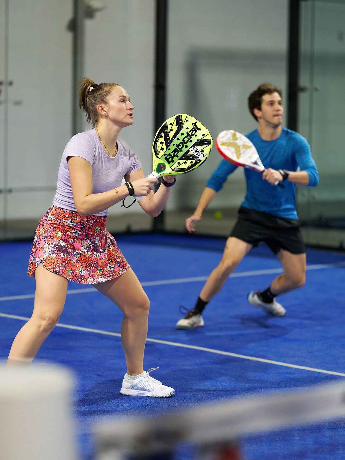 Proof that the best date nights happen on the court 🧡🎾Thank you to our couples who joined us on court this weekend!