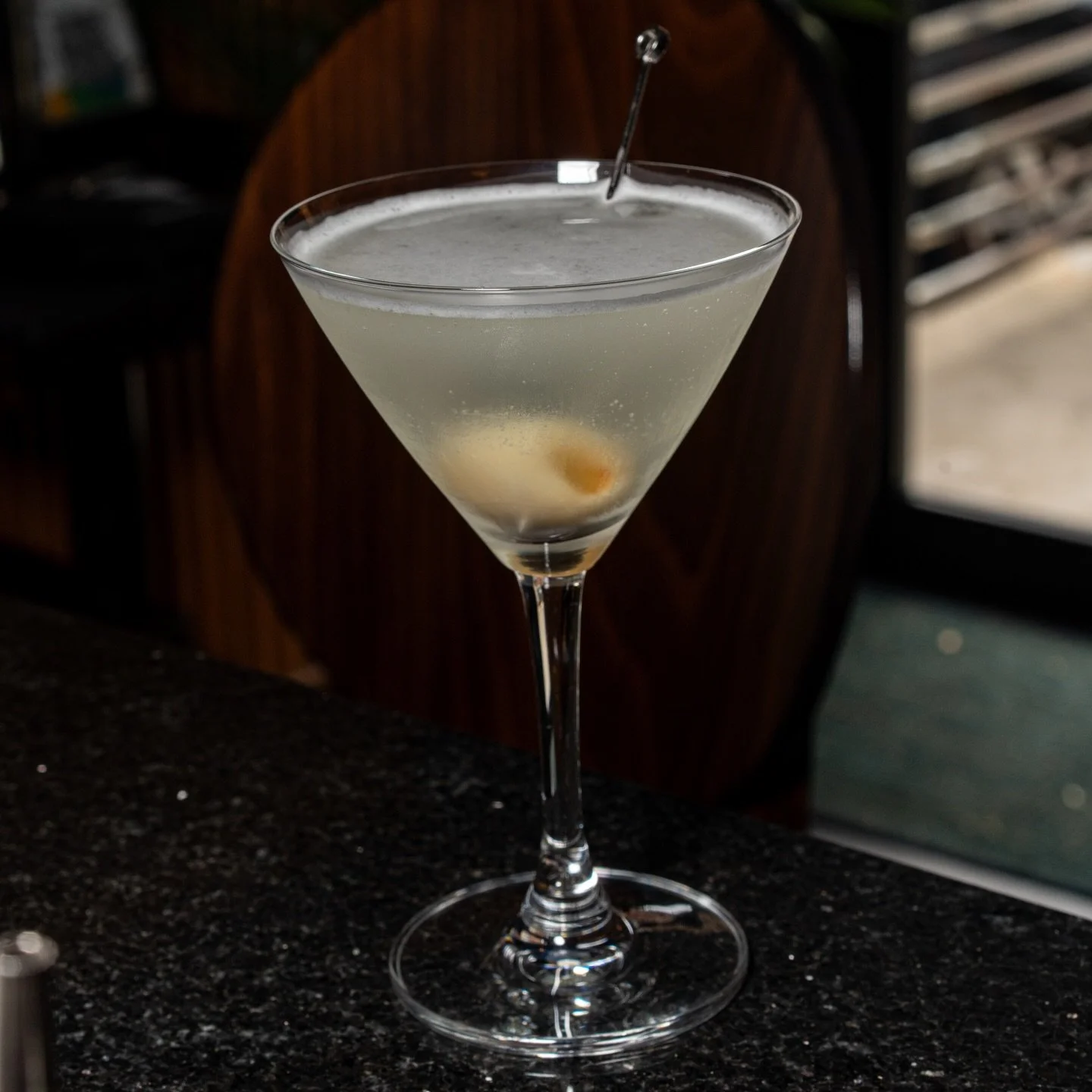 Come get a sip of our NEW Lychee Martini! A sweet and refreshing cocktail from our NEW drink menu that&rsquo;ll have you asking Dan for another round 🍸