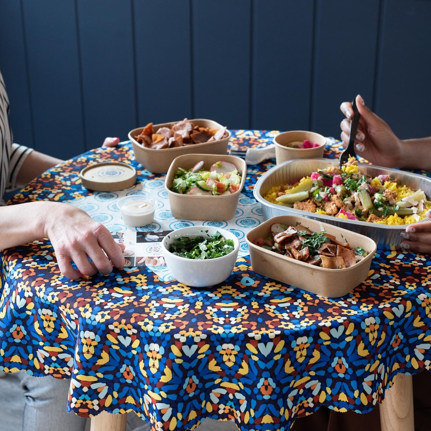 THIS WEEK&rsquo;S MEAL FOR TWO: Chicken Shawarma with Rice &amp; Fattoush Salad &mdash; today is the last day to get your orders in! 

⏰ Place your order tonight by midnight for pick-up on Thursday, April 23rd between 4-6pm at The Hope Center. Use th