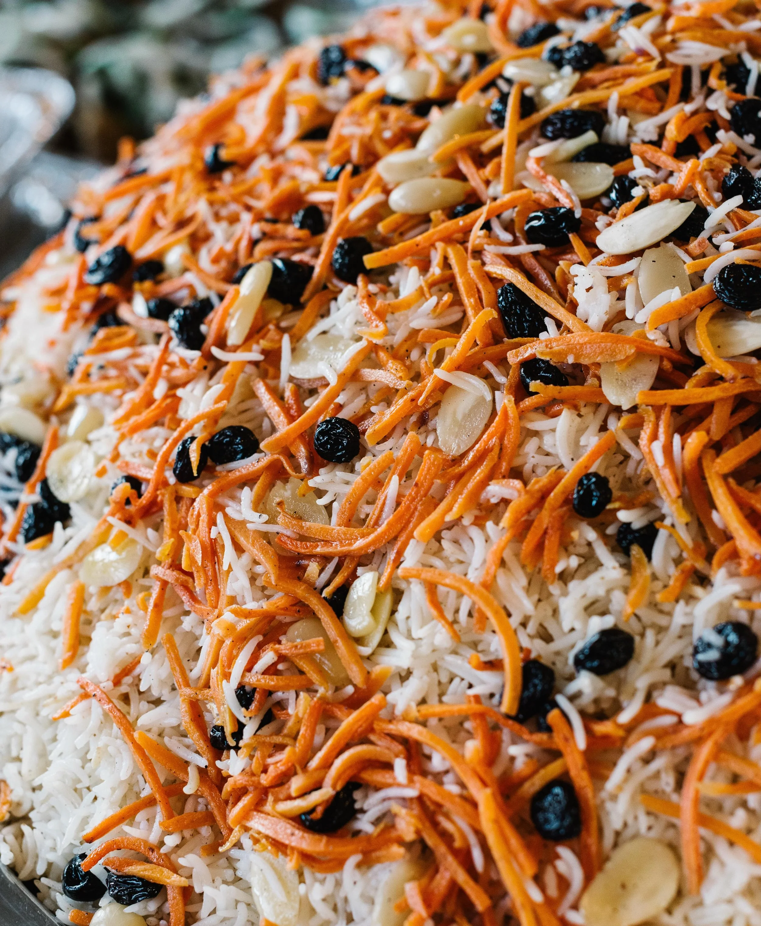 Our first meal from the OWK summer menu ➡️➡️➡️ Afghan Lamb Kabuli Pulao &amp; Salad, coming to your table on June 18th! 

Kabuli pulao is a fragrant, often celebratory one-pot meal featuring slow-cooked, tender lamb (buried inside the rice) and steam