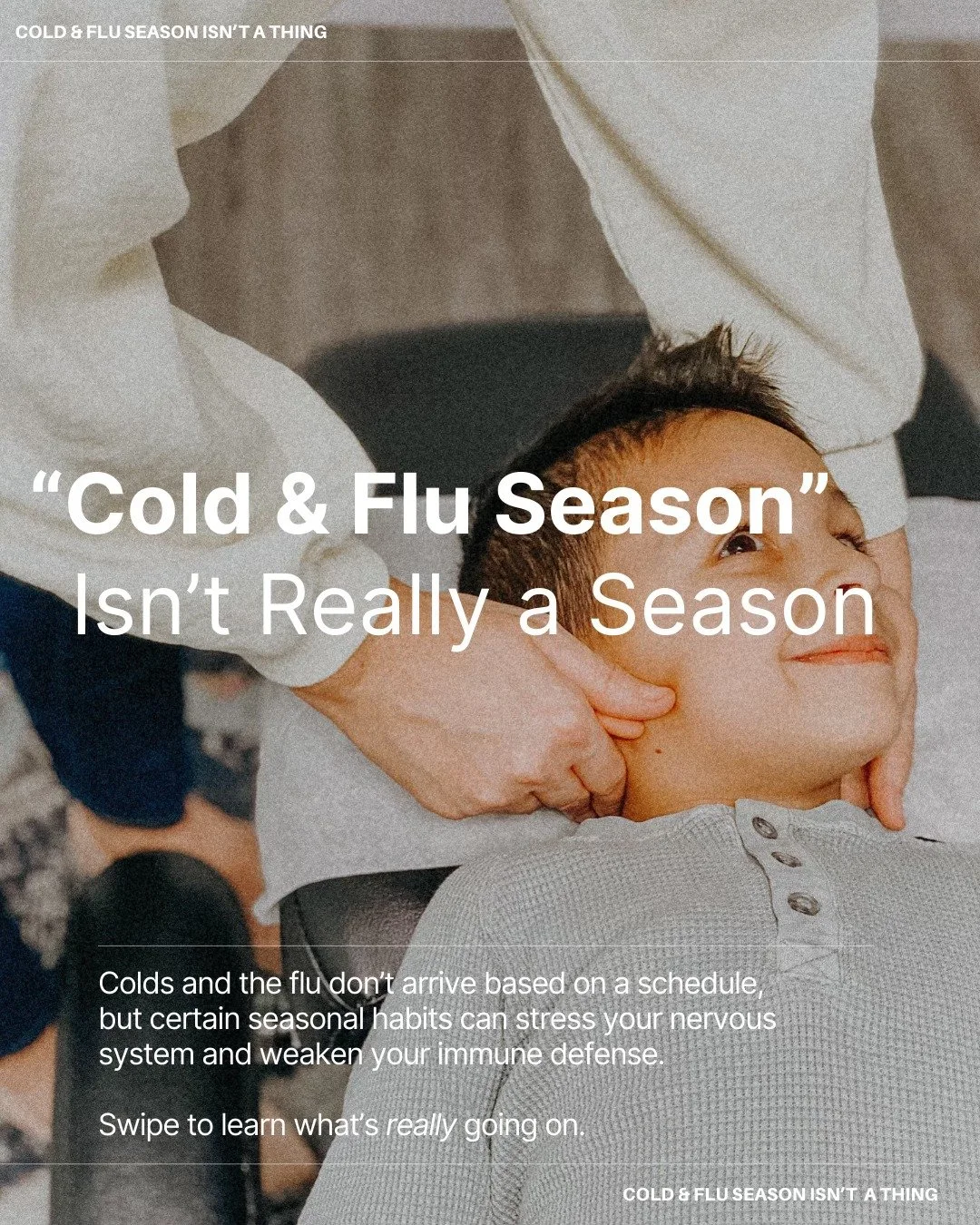 Why “Cold & Flu Season” Isn’t Really a Season ð
Colds and flu don’t suddenly appear because the calendar says it’s October - viruses are around all year long. So, why do we see more sniffles and sick days as the ye