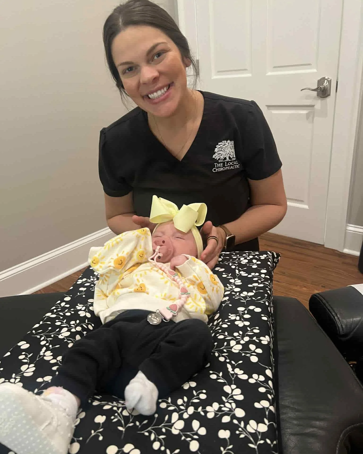 When your adjustment hits just right &gt;&gt;&gt; 😴🍼💤 We hope everyone has a happy and restful weekend, we will see you on Monday! 😊