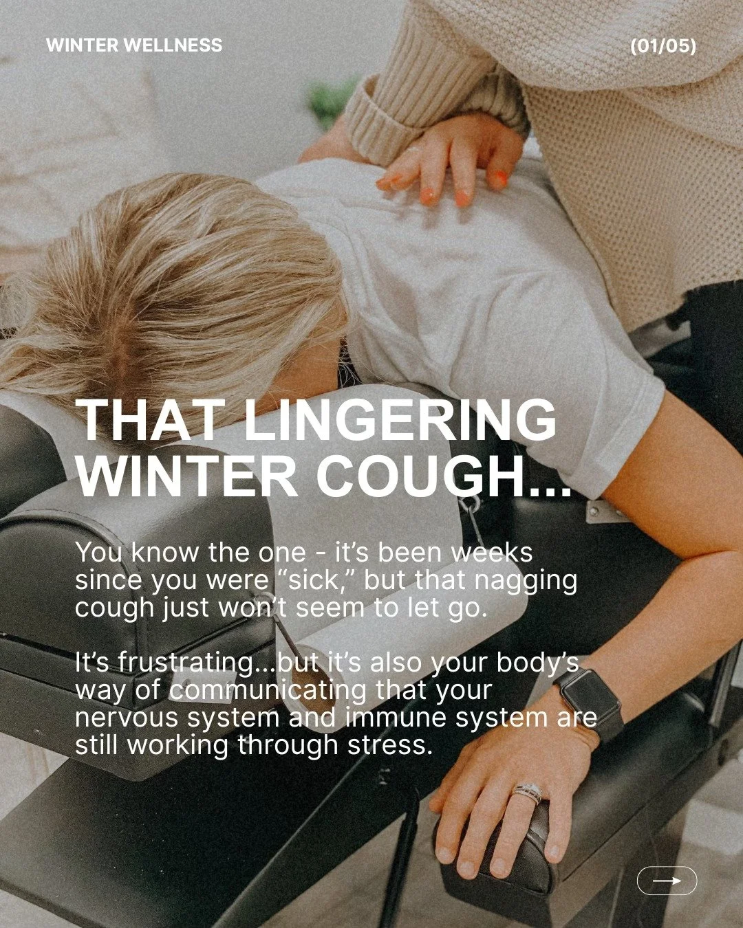 That lingering winter cough that hangs around long after you &ldquo;should&rdquo; be better&hellip;there&rsquo;s a reason it sticks. 😮&zwj;💨 Your body isn&rsquo;t being stubborn - it&rsquo;s still moving through stress, recovery, and regulation. An