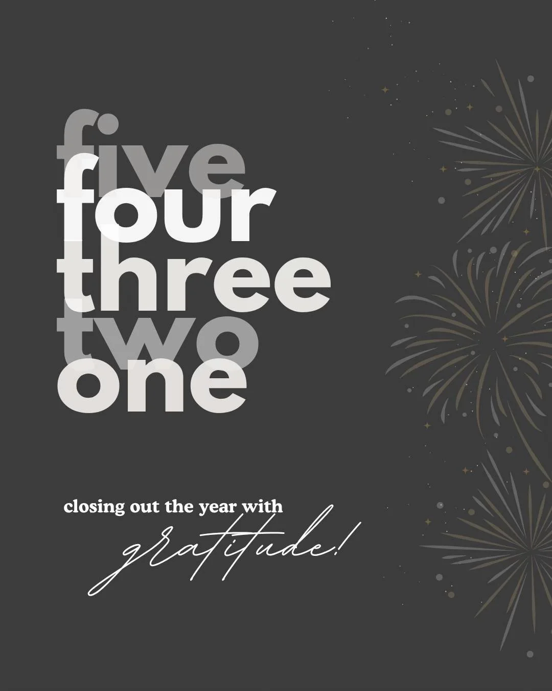 As the final hours of the year slip by, we&rsquo;re taking a moment to pause, reflect, and breathe it all in.

This year brought growth, challenge, joy, and plenty of learning - and through it all, we&rsquo;re thankful for the people who made it mean