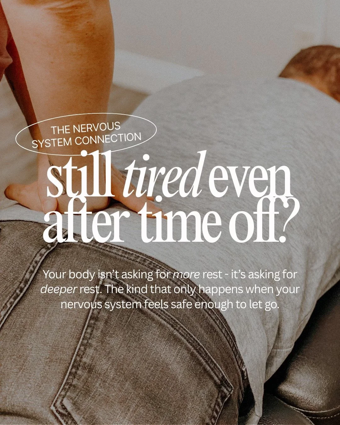 You finally slowed down, got some extra sleep, maybe even took a few days off - but somehow, you still feel tired. Not the kind of tired a nap fixes, but that deep, foggy exhaustion that lingers even after &ldquo;rest.&rdquo;

Rest and recovery aren&