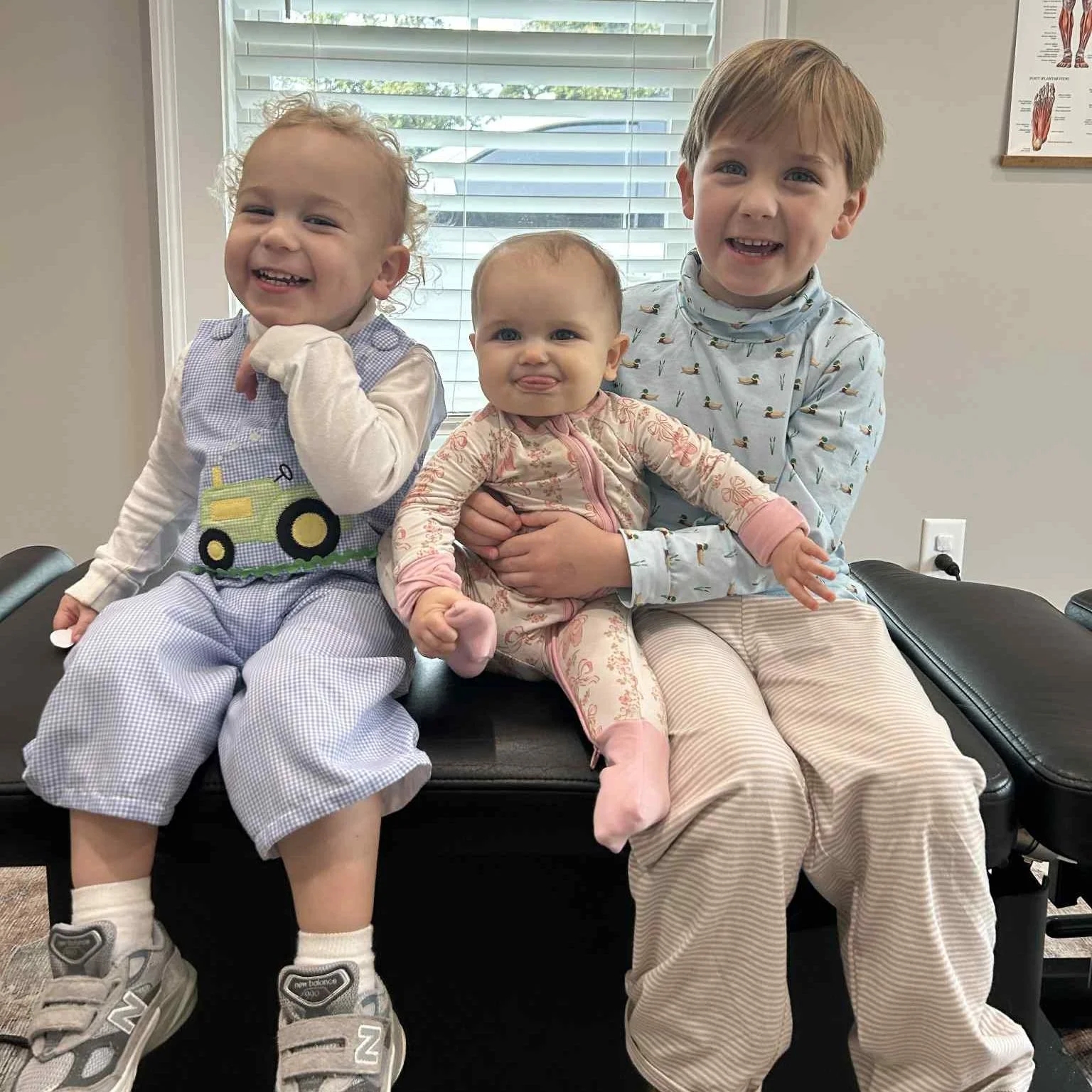 From big brothers to baby sister...healthy spines for the whole crew! 🫶 This is proof that chiropractic care is for every stage of growing.🌱

Happy Friday from all of us at The Local! We hope this weekend makes you smile like these tiny patients 😊