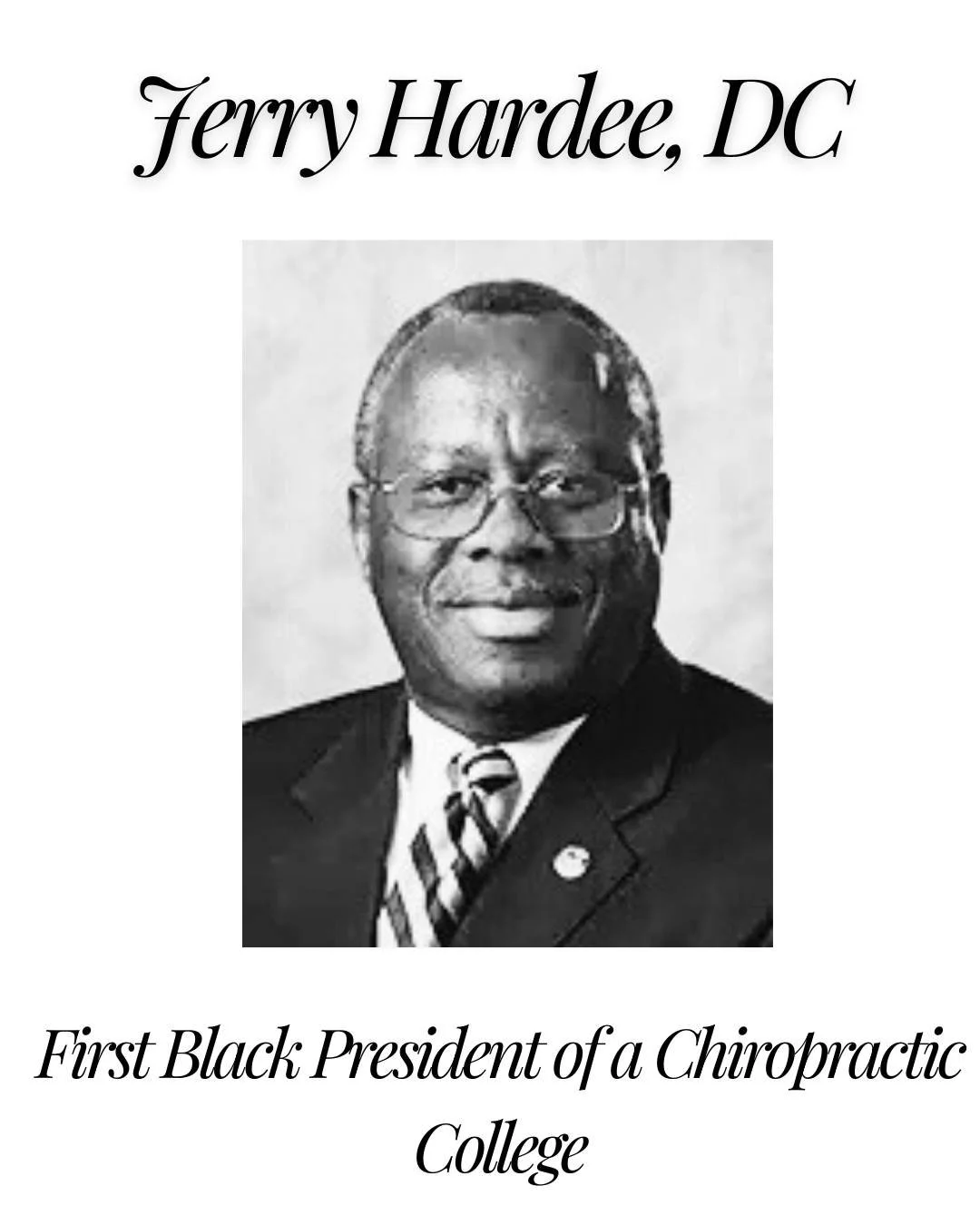 As we close out Black History Month, we reflect not only on the pioneers who entered the profession, but on those who rose to lead it. Progress is measured not just by participation, but by influence. 🖤

Dr. Jerry Hardee made history as the first Af