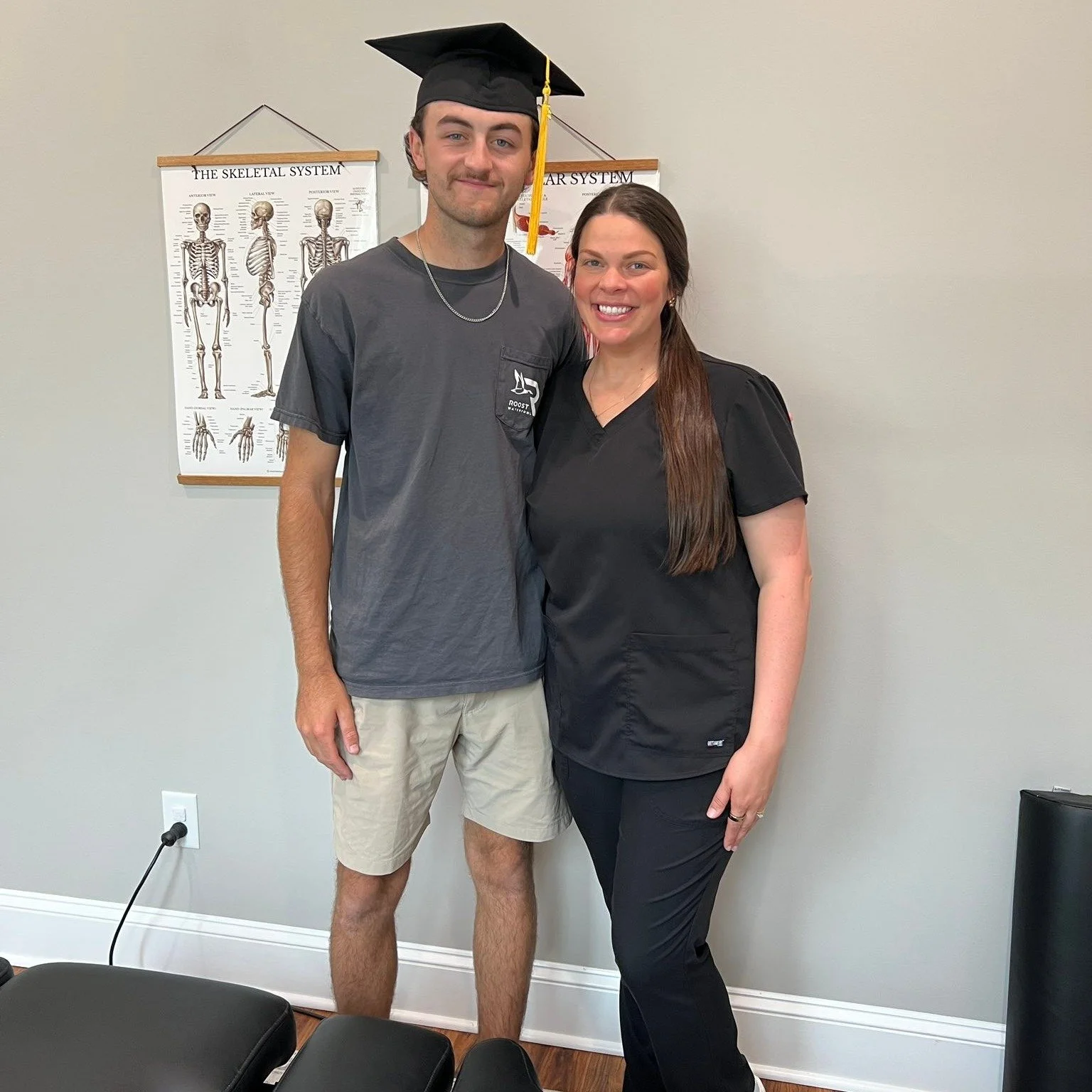 🎓 Congrats to our Local Grads! 🎓
One of our favorite parts of what we do is getting to celebrate life&rsquo;s big moments with our patients&mdash;and graduation is a fun one!! We even got to see two of our seniors in the office this week for adjust
