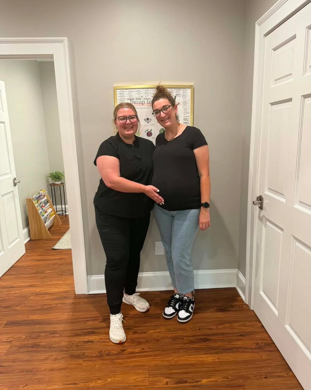 Whether this sweet baby comes tomorrow or decides to wait another week, Mama is feeling ready and supported for the big day! ✨

From prenatal visits to adjusting baby&rsquo;s two older sisters, it has been so special getting to care for this growing 