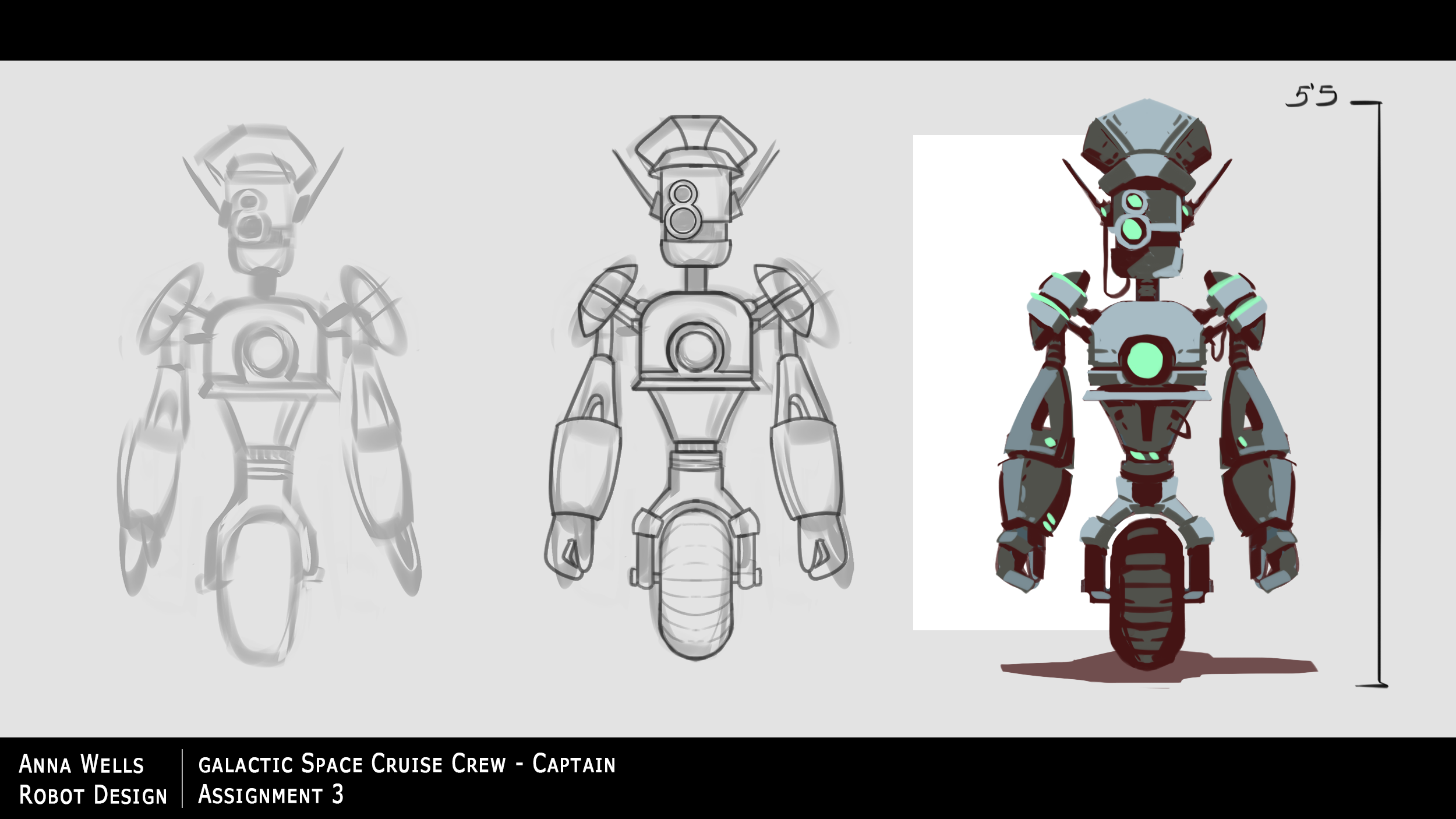Captain Robot Concept