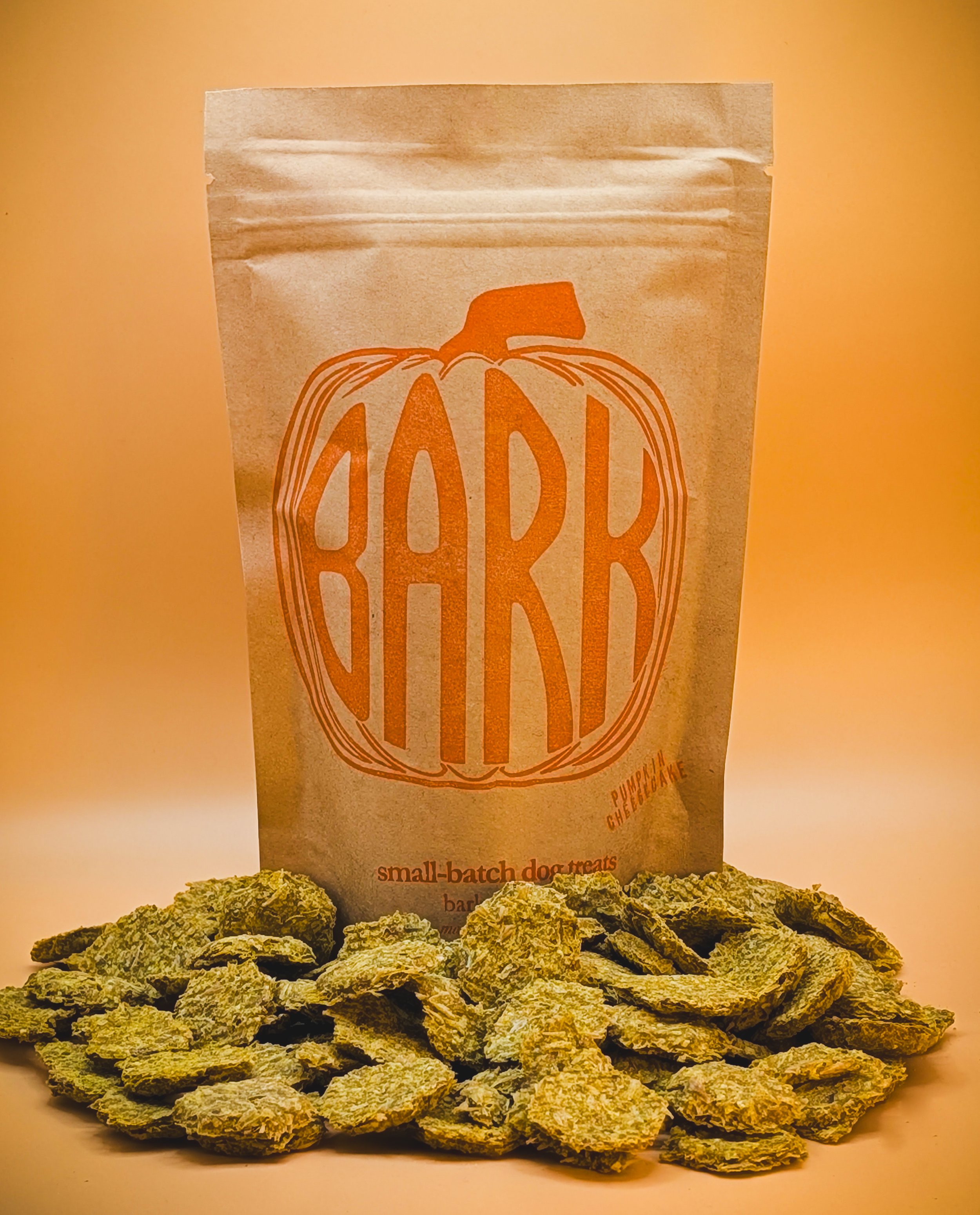 Pumpkin Cheesecake - Pumpkin & Nooch treats - 50-60 cookies