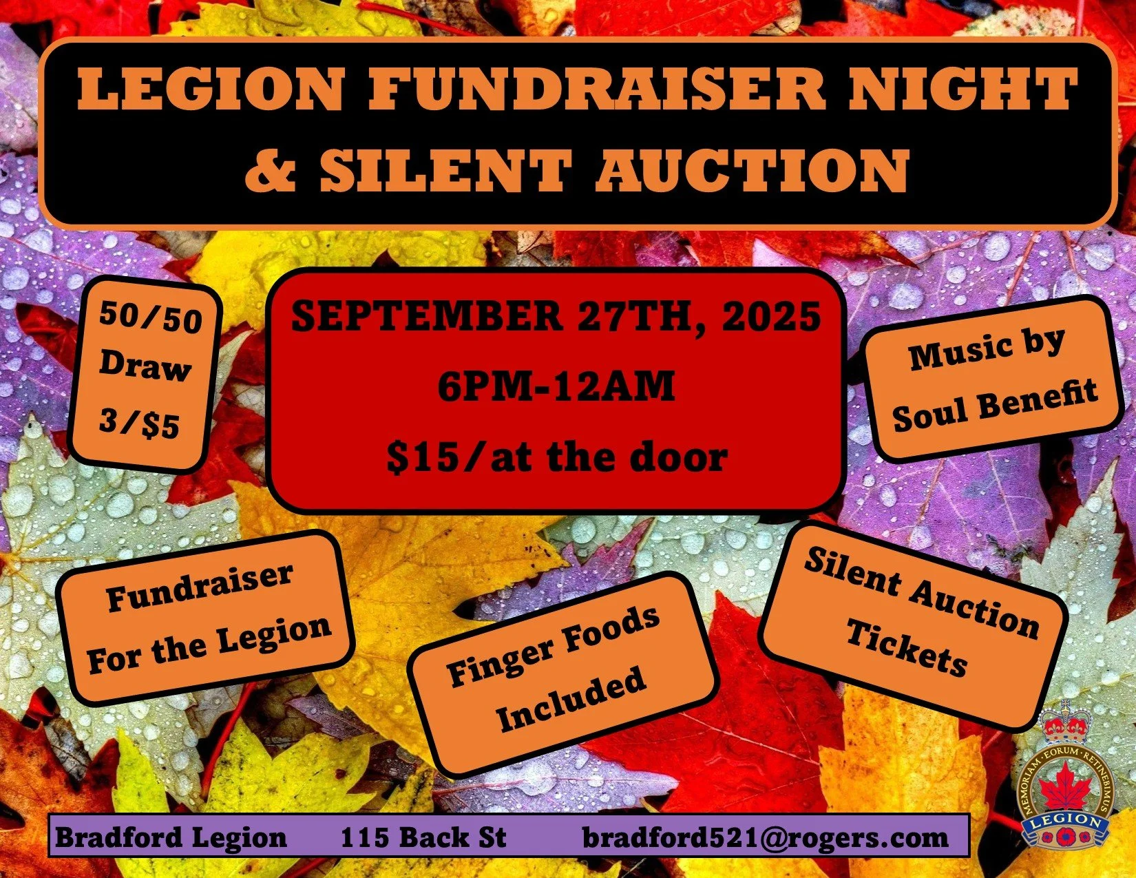 Legion Fundraiser and Silent Auction