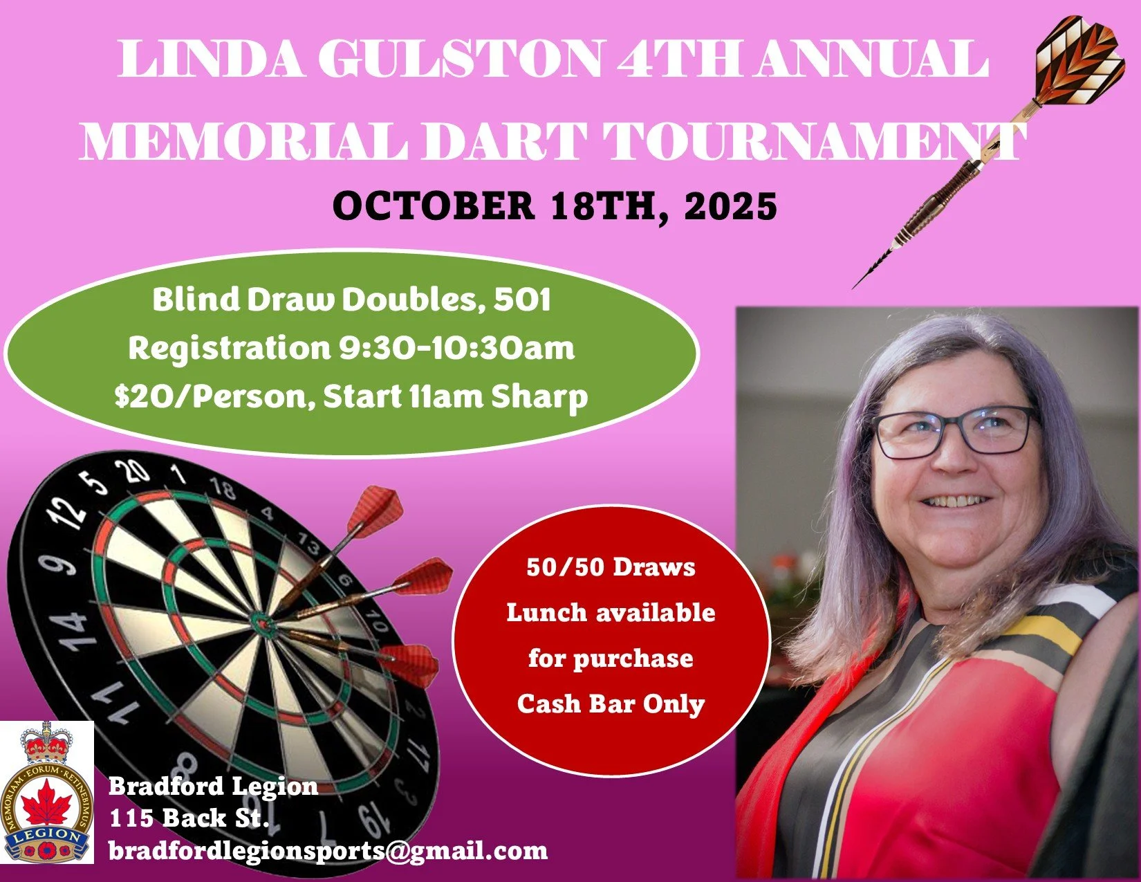 Linda Gulston Memorial Dart Tournament