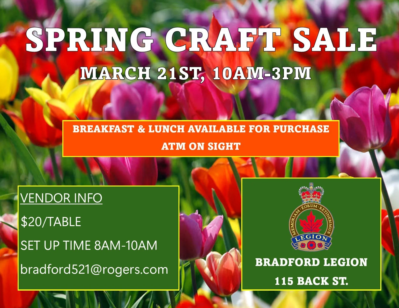 Spring Craft Sale