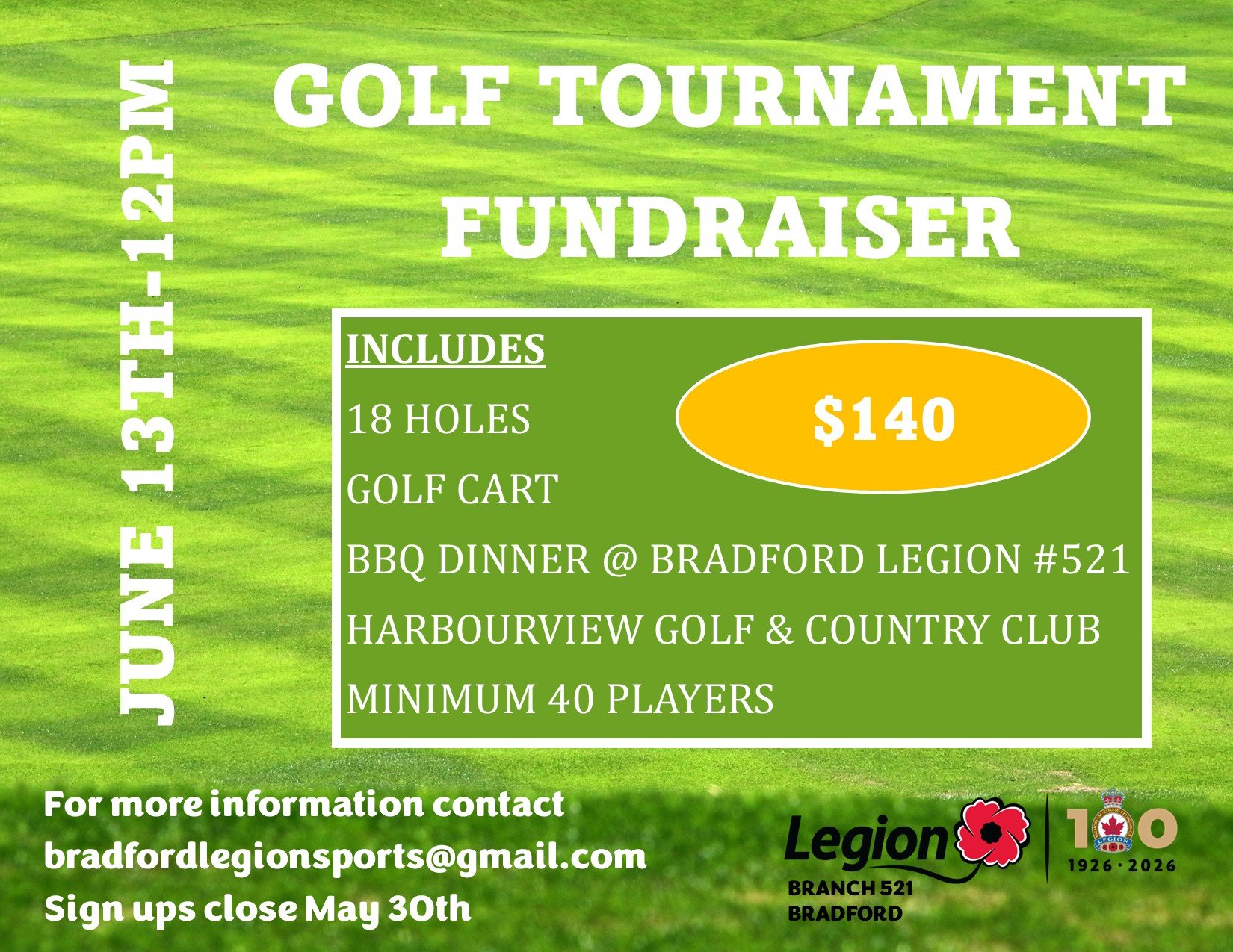 100th Centenary Golf Tournament