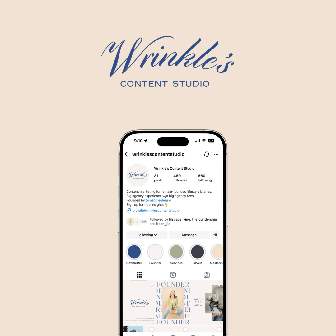Wrinkles Content Studio