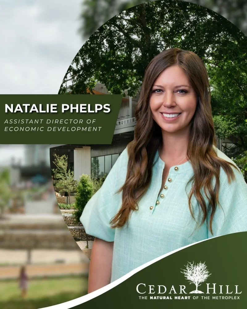 City of Cedar Hill Welcomes Natalie Phelps as Assistant Director of Economic Development