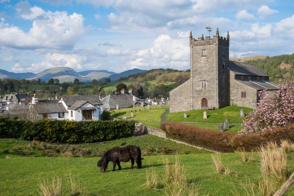HAWKSHEAD via Ambleside