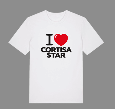I LOVE CORTISA STAR T-SHIRT