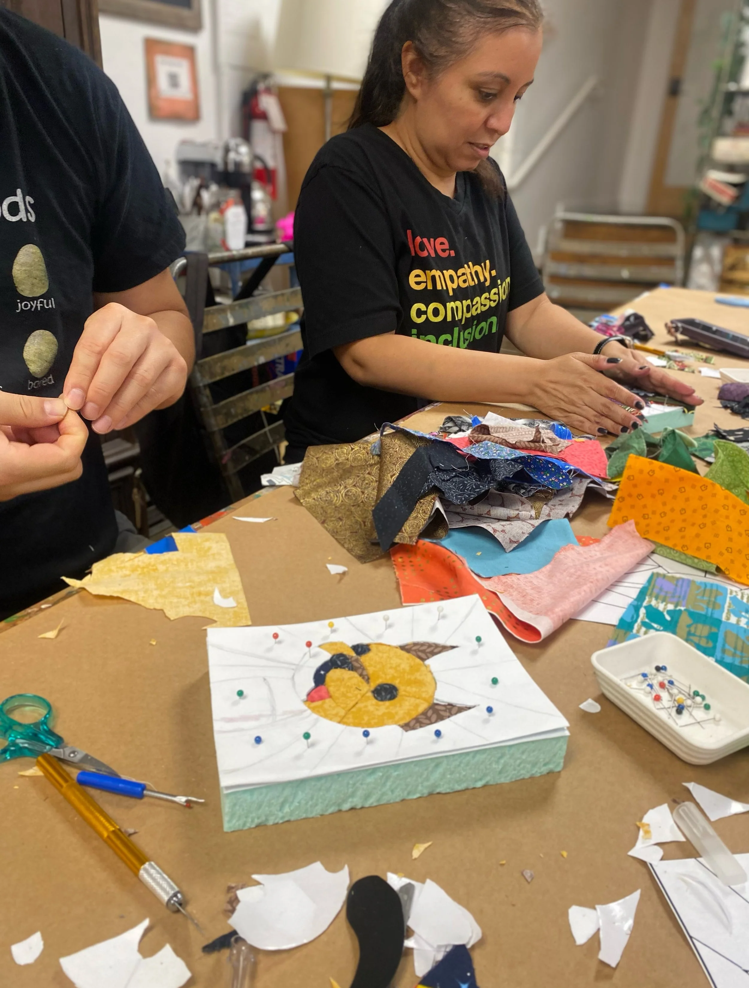 We love making with happy people!

&ldquo;Emily, I just wanted to say I loved the class yesterday. It was fabulous. I&rsquo;m gonna try and see if I can figure out how to do this or take another class. If she can do another one, I would be there in a