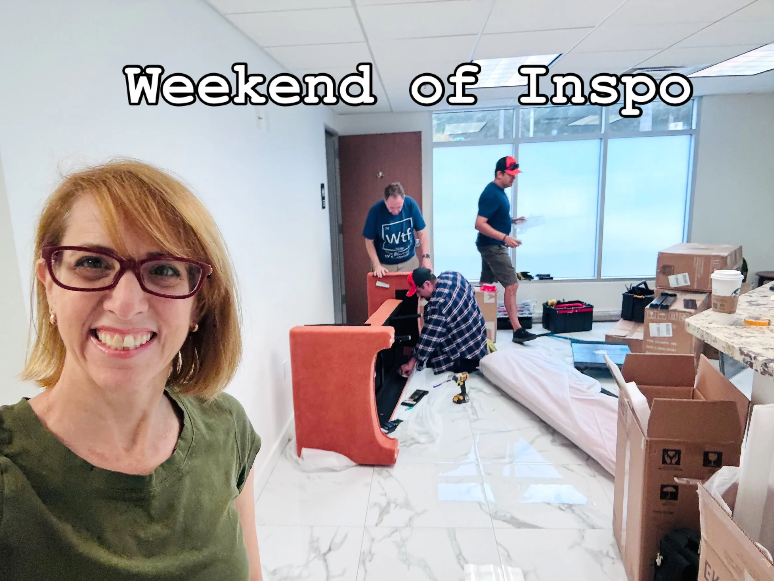 WEEKEND OF INSPO

Menopause Workshop, parties, vision boards
New makers, makings, make-ables
New vibes coming in!

@eshadmon @kristinloveross @bodyinsightinc @chantaldonnelly @sonnieowensjewelry @ferriscorrell @wayfinder.creative and kim carrera