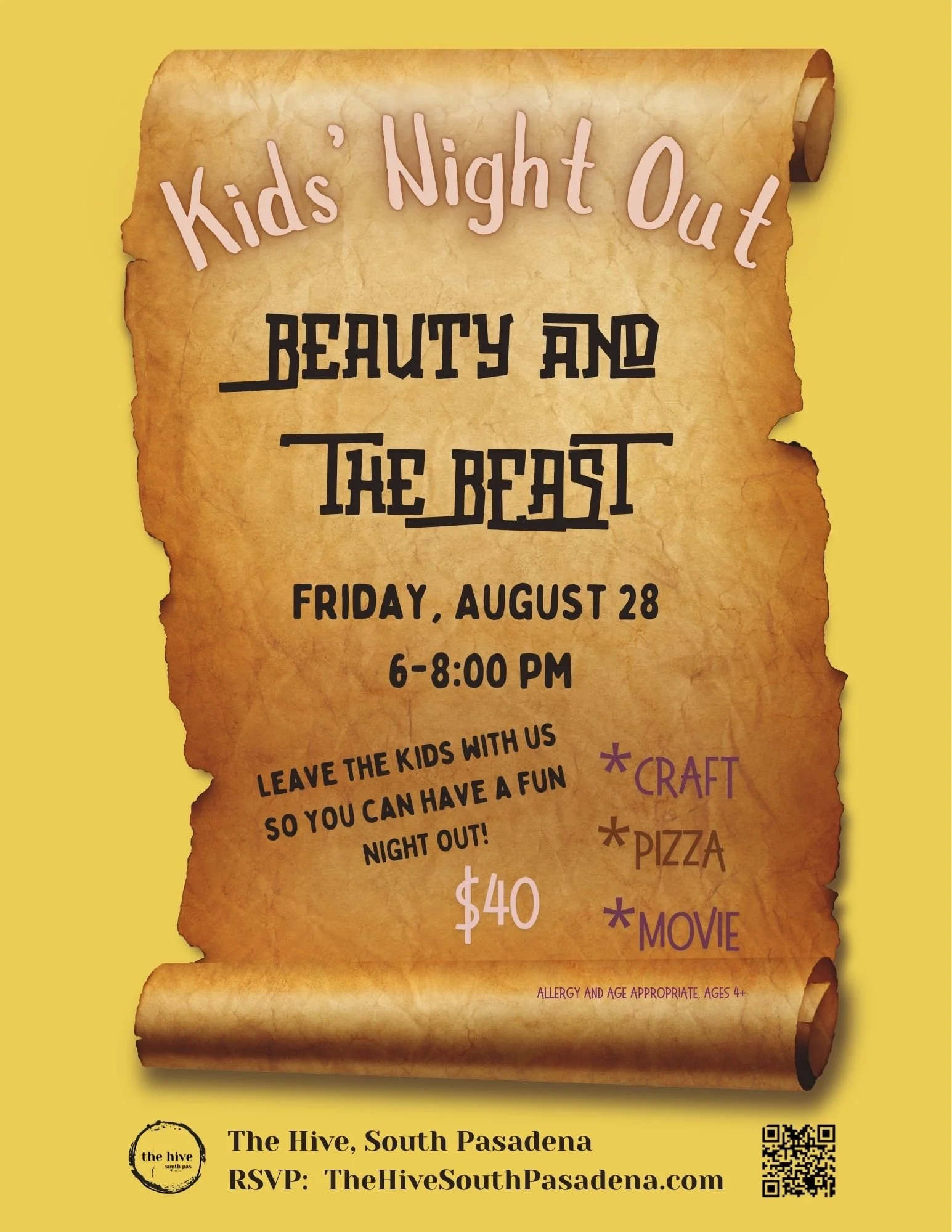 parents out date night summer fun for kids teens & tweens assemblage vintage photos art journaling make and take the hive south pasadena arts crafts teens adults events makers makings collage paint ephemera