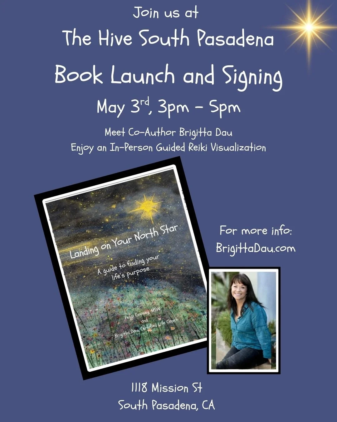 Book Launch north star assemblage vintage photos art journaling make and take the hive south pasadena arts crafts teens adults events makers makings collage paint ephemera life coach