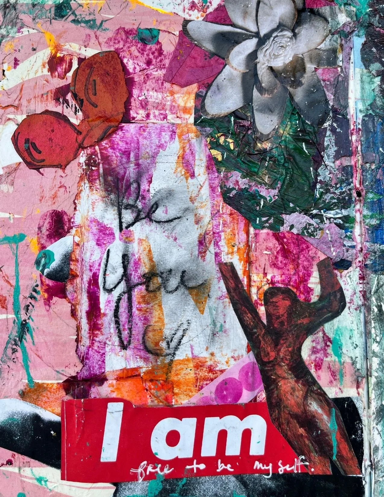 Stefanie Milner Schamber's art journaling show Art Crawl Eclectic Festival interactive community event teen adult crafts craft 