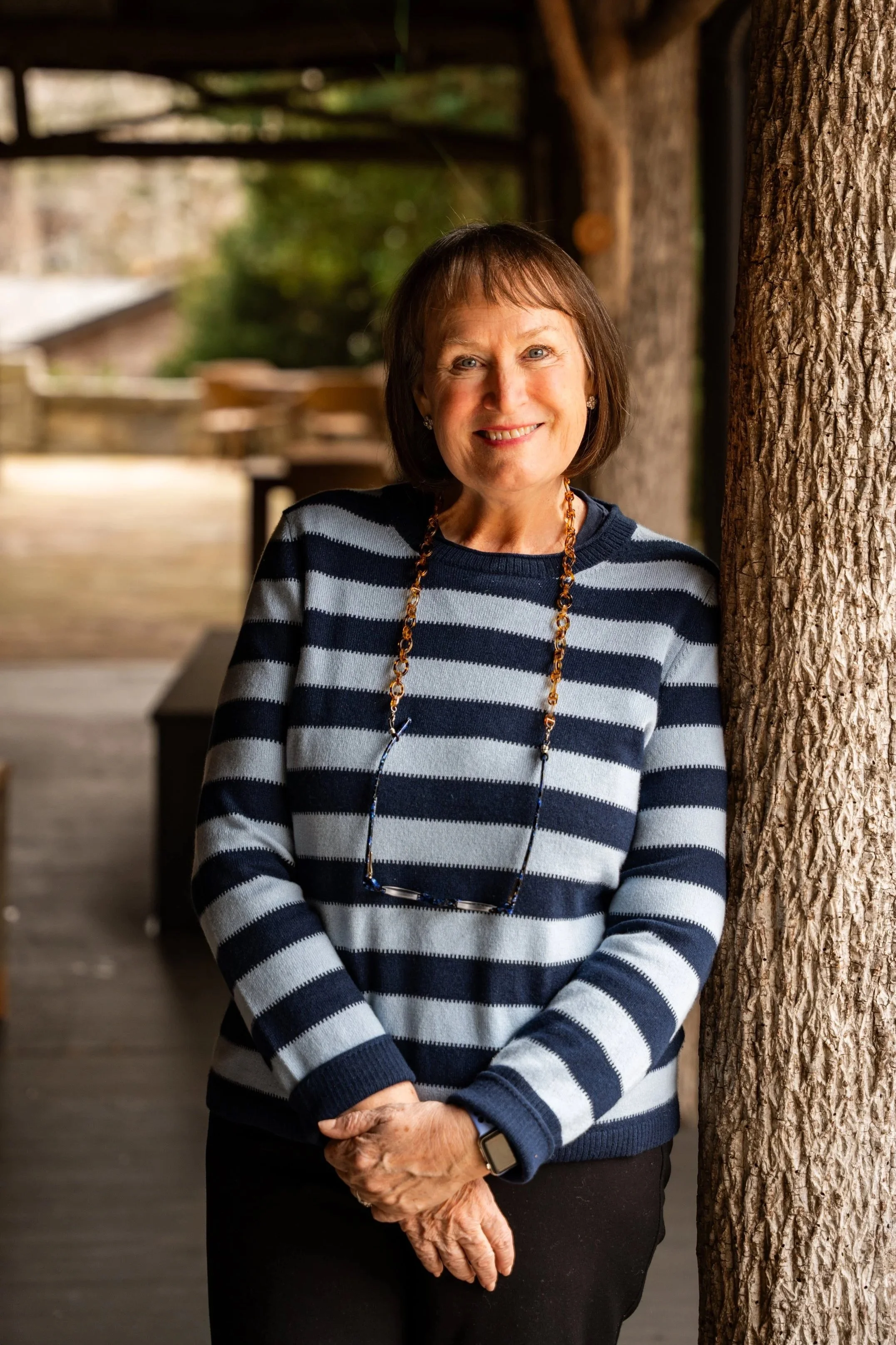 Mah Jongg teacher Dana Lange ready to greet her students