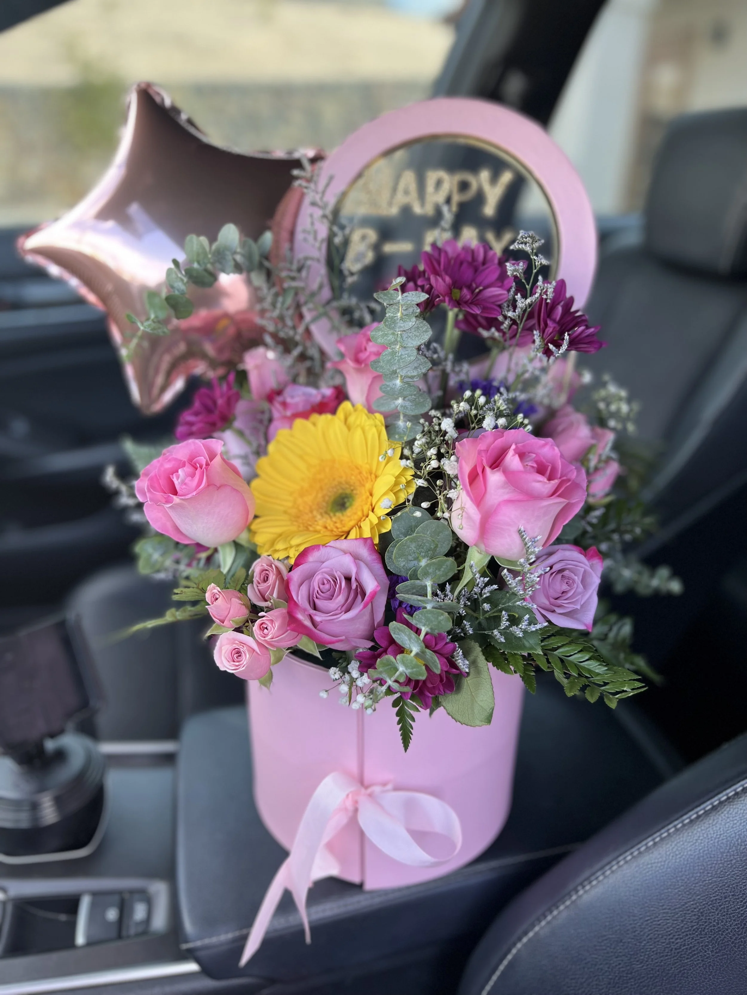 Blossoming Joy Floral Hatbox