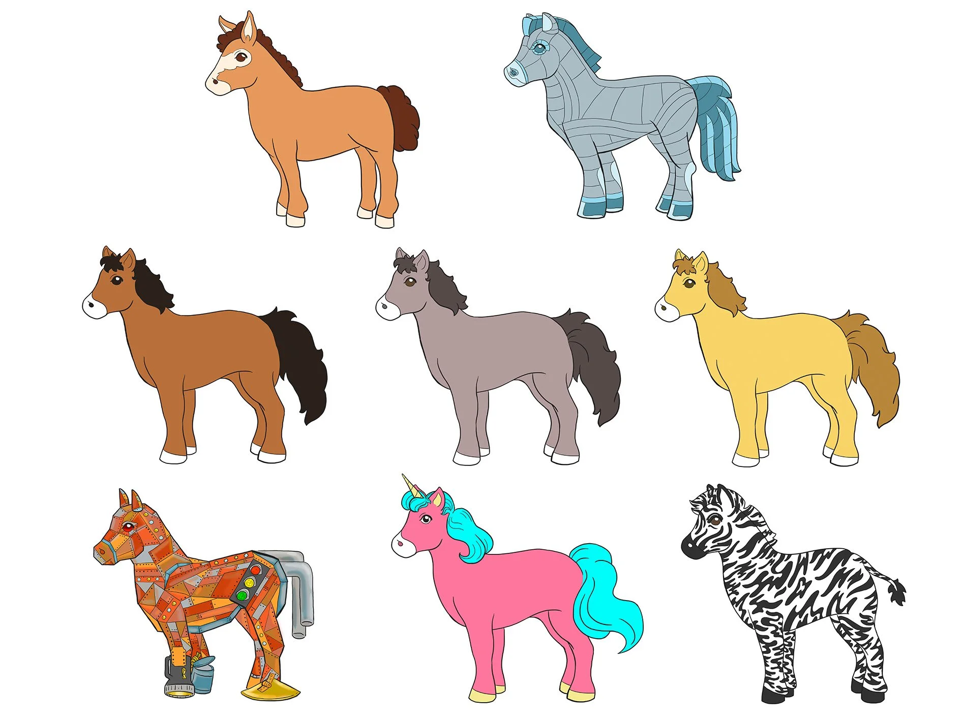 Ponybrook character  heads sheet.jpg