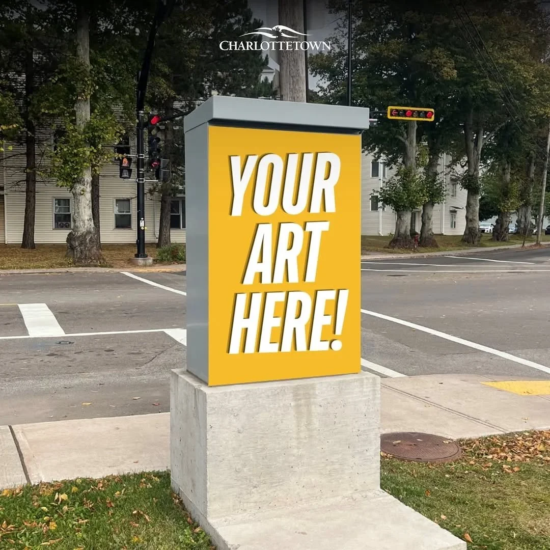 @city_of_charlottetown Calling all local artist!

The City of Charlottetown invites P.E.I.-based artists and creatives to apply for a paid public art opportunity to feature their original artwork on traffic control cabinets throughout Charlottetown.
