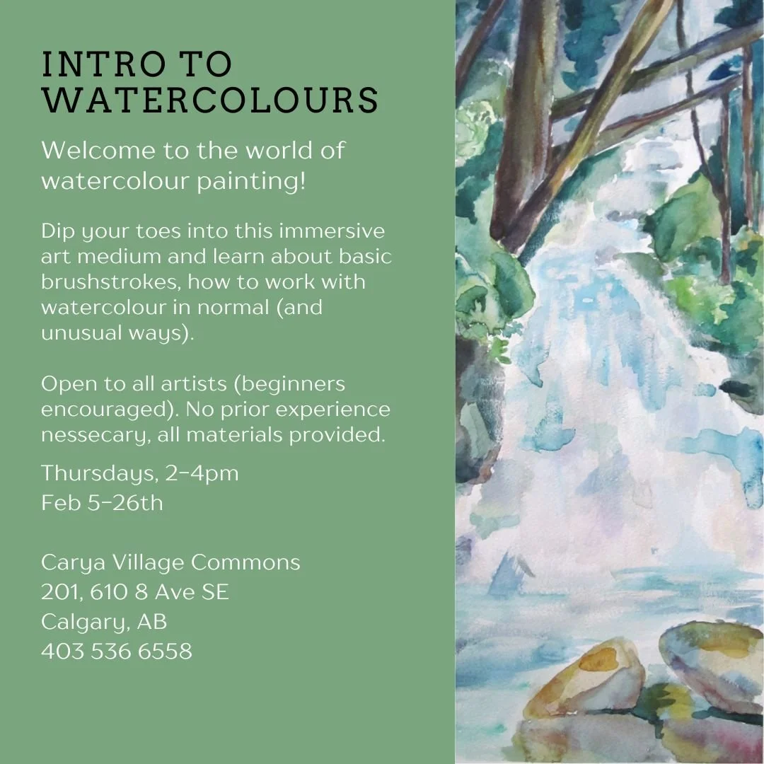 Intro to Watercolour (55+)