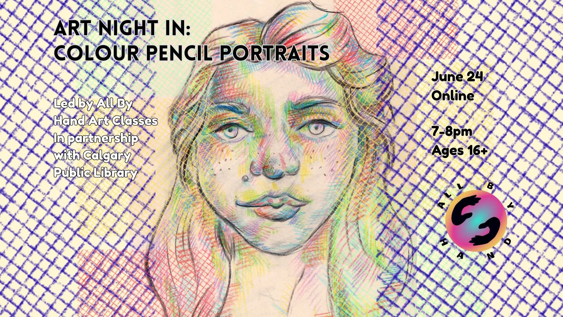 Art Night In: Colour Pencil Portraits