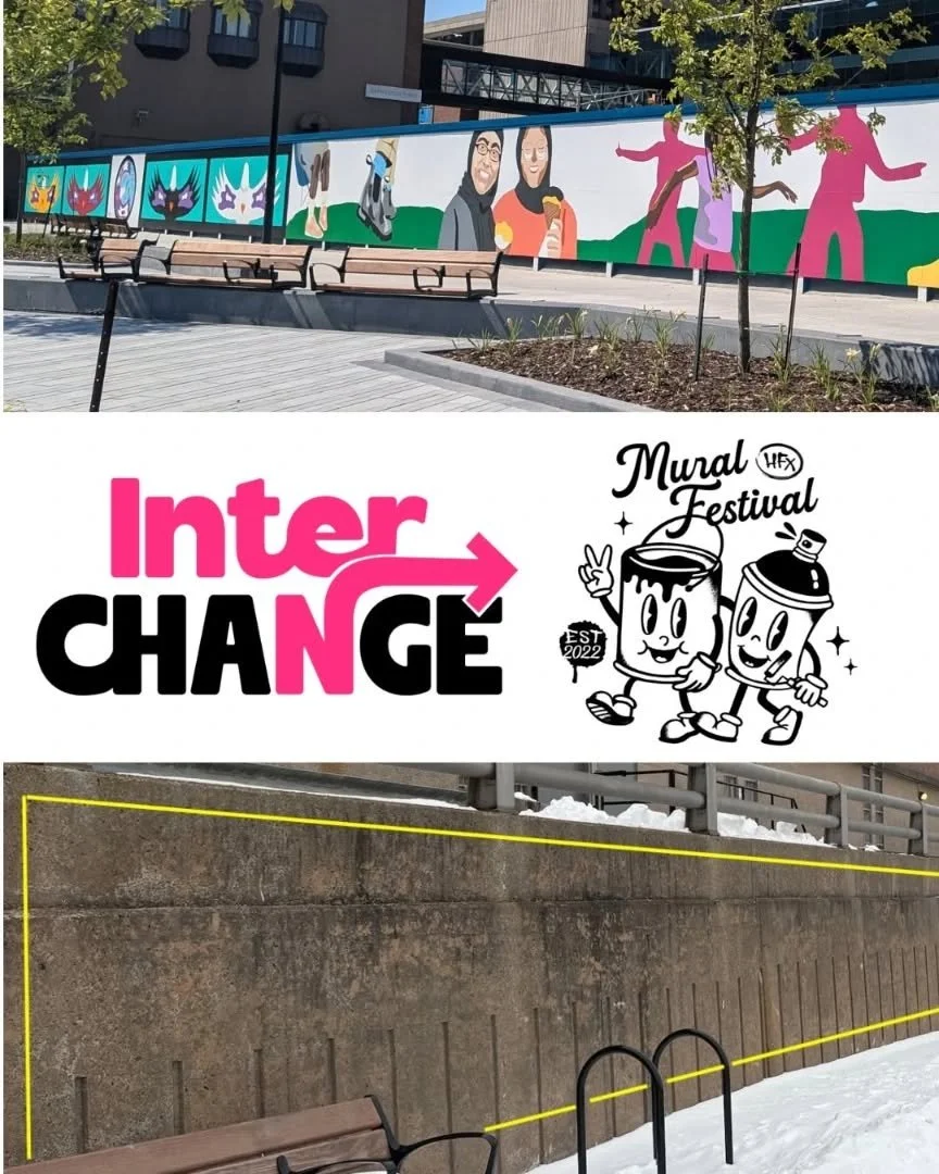 @iotainstitute 💫 Mural Artist Call💫  We are so thrilled to announce an open call for Expressions of Interest for a mural curated by the Halifax Mural Festival to be included in the InterCHANGE Temporary Public Art project. 

Artists are not require