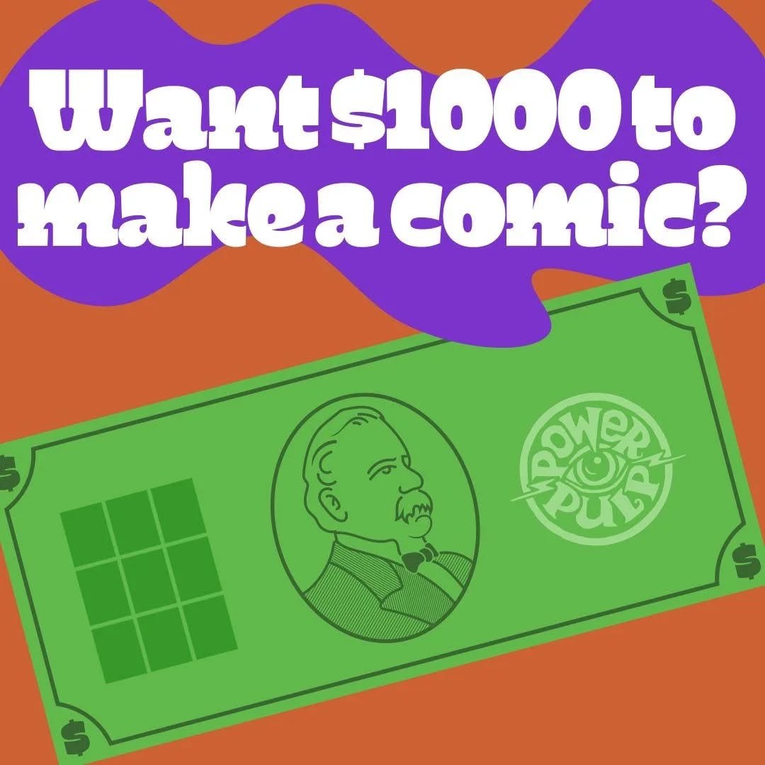 @makemorecomics The deadline for the 2026 grant is just around the corner! Apply for the Make More Comics grant today for the opportunity to receive $1,000 toward your comics project and distribution from @powerpulpcomics 

Link in @makemorecomics bi
